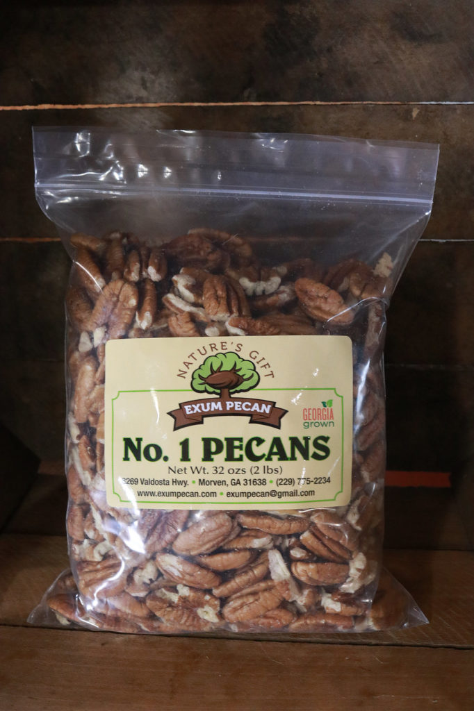 Fresh Shelled Pecans 2 lbs Exum Pecan